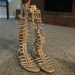 Knee High Gladiator sandals size 10M in women